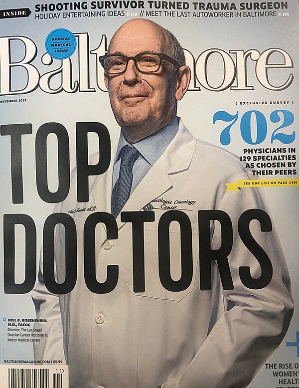 Baltimore Magazine featuring top doctors and healthcare.