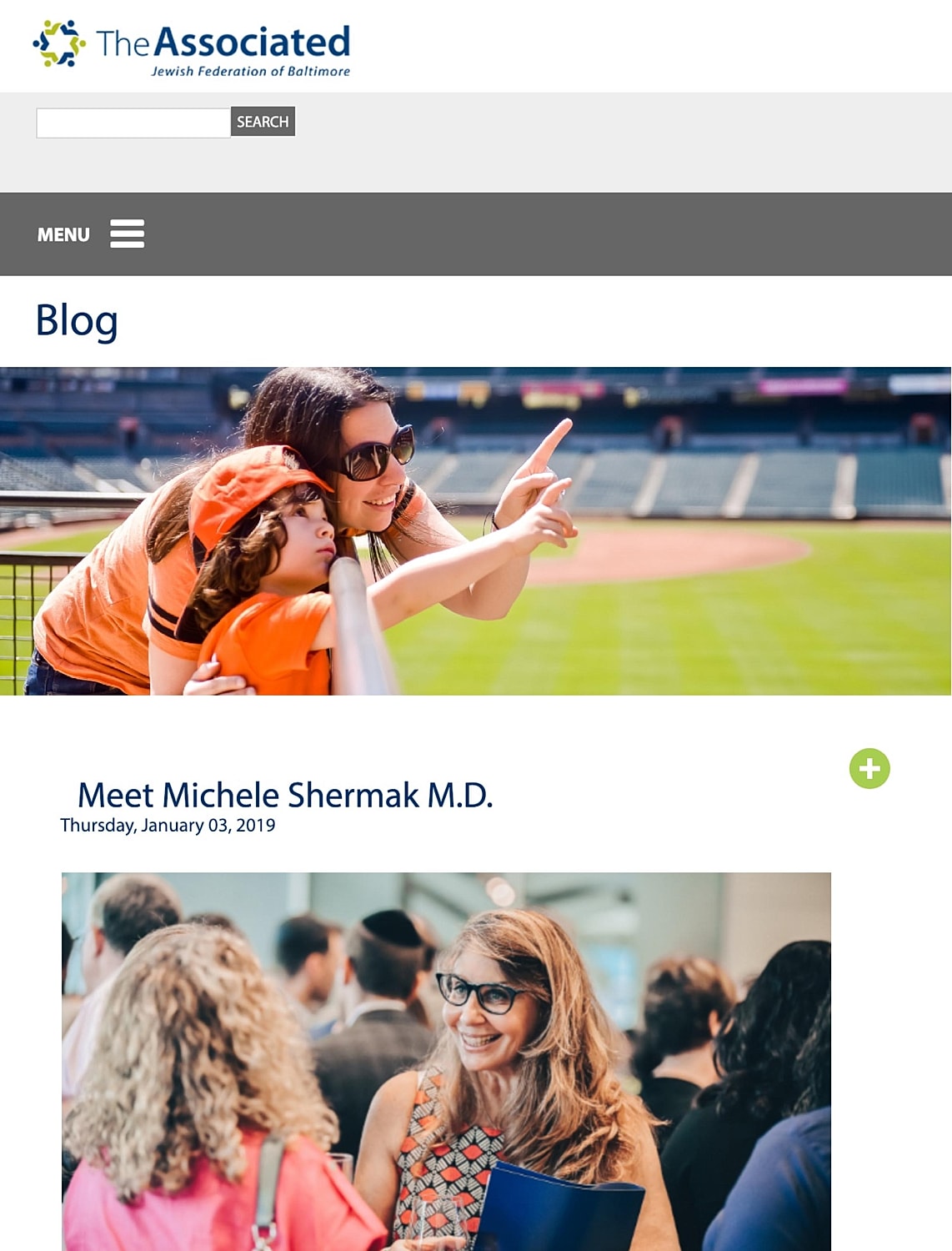 Mother and child enjoying a day at the ballpark.
