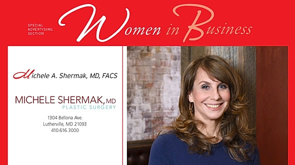 Michele Shermak, MD, Women in Business feature.