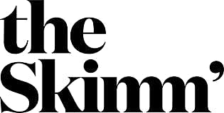 Logo of The Skimm, a media company.