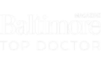 Baltimore Magazine Top Doctor logo design.